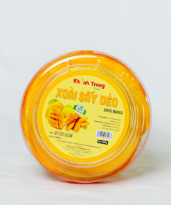 Xoài sấy dẻo hộp tròn 300g, 500g